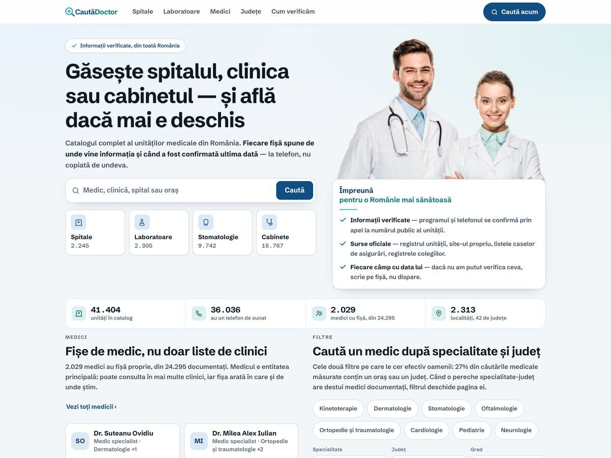 CautăDoctor, cautadoctor.ro